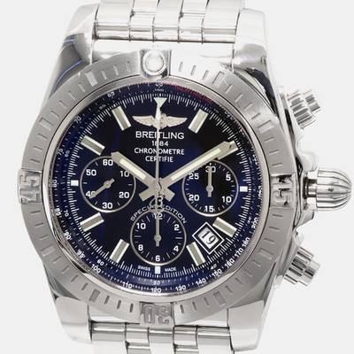 Breitling Chronomat AB0115 - 44 mm Automatic Stainless Steel Men's Watch 1069842 (black, arb8722)