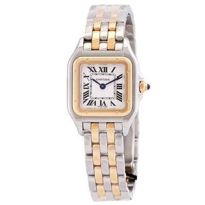 Cartier Panthere De Cartier Small Quartz Silver Dial Ladies Watch W2PN0013 (arb1959)
