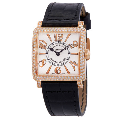 Franck Muller Master Square Quartz Diamond Ladies Watch - Art.-Nr.: 6002 S QZ / 6/6 D REL 6002 S QZ 6/6 D REL (black, arb8162)
