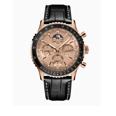 Navitimer Perpetual Chronograph Automatic Moon Phase Mens Watch Breitling rb19101a1h1p1 (beige, arb746)