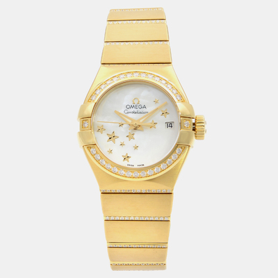 Omega Constellation 18K Gold Automatic Women's Watch (Article: 1099075) (arb8768)