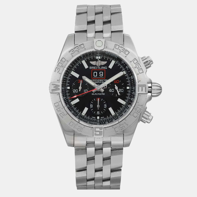 Chronomat Blackbird Automatic Mens Watch A4436010/BB71SS Breitling 1099359 (black, arb8825)
