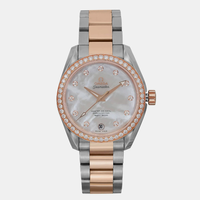 Omega Seamaster Aqua Terra 231.25.39.21.55.001 - Women's Automatic Wristwatch 1099345 (white, arb8828)