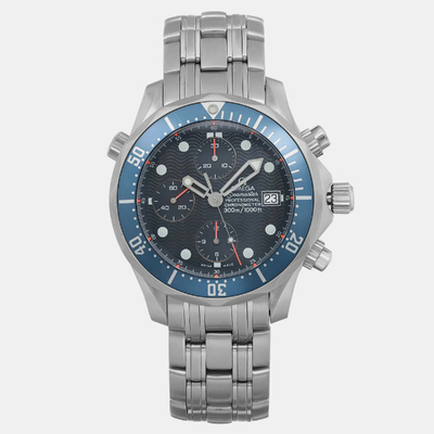 Omega Seamaster Diver 2599.80 / Blue Dial Stainless Steel Men's Automatic Watch 1099266 (blue, arb8832)