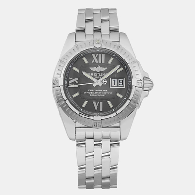 Breitling Black Stainless Steel Galactic Cockpit A49350 Automatic Men's Wristwatch, Article Number 1099142 (arb8870)