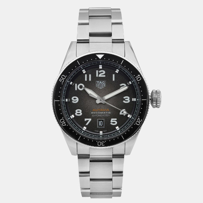 Tag Heuer Black Stainless Steel Autavia WBE511 - EB0173 Automatic Men's Watch 1099121 (black, arb8897)