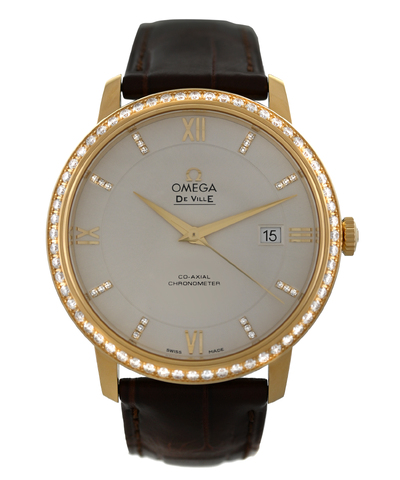 Omega De Ville Prestige Automatic Watch - Model: 424.58.40.20.52.001 (brown, arb4863)