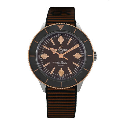 Pre-Owned Breitling Superocean Heritage Automatic Mens Watch U10370 (black, arb7161)