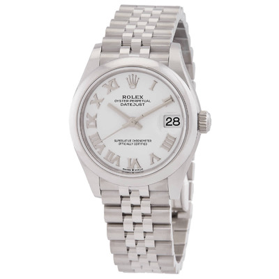Rolex Datejust 31 Automatic White Dial Ladies Watch, Model Ref. No. 278240WRJ M278240-0004 (arb7765)