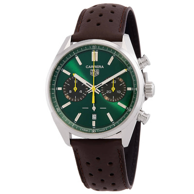 Tag Heuer Carrera Chronograph Automatic Mens Watch CBN201K.FC6569 (brown, arb7390)