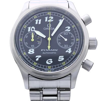 Pre-Owned Omega Dynamic Chronograph Automatic Black Dial Mens Watch 5240.5 (black, arb3435)
