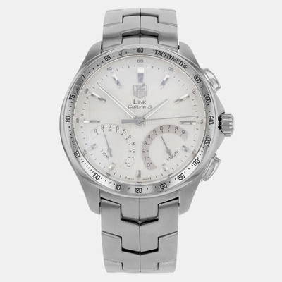 Tag Heuer Men's Stainless Steel Link Watch CAT7011.BA0952 Silver Quartz 1103000 (arb9008)
