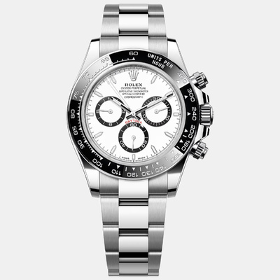 Rolex Stainless Steel Daytona Men's Watch Ref 1102835, White Dial (white, arb9016)