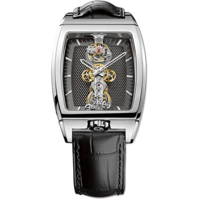 Corum Mens Hand-Wind Watch Golden Bridge Tourbillon b213/01039 (black, arb919)