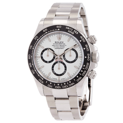 Rolex Daytona Chronograph Automatic White Dial Mens Watch Ref. 126500LN-0001 (black, arb6607)
