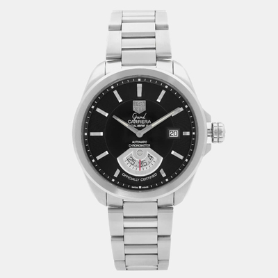 Tag Heuer Grand Carrera Automatic Men's Watch WAV511A.BA0900 40mm 1102942 (black, arb9103)