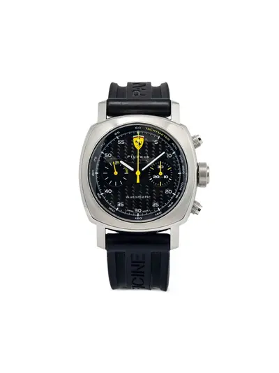 Panerai Pre-Owned 1/2 Auto Chrono Flying U-Bracelet with Pin Fitting - Model: PAM0087 28144870 (arb325)
