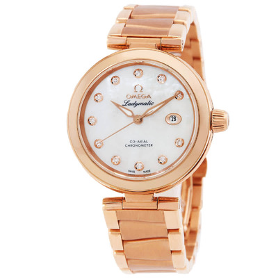Omega De Ville Ladymatic Automatic Chronometer Ladies Watch 42560342055004 425.60.34.20.55.004 (arb5405)