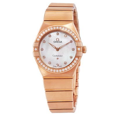 Omega Constellation Diamond Ladies Quartz Watch, Model 131.55.28.60.55.001 (arb4227)