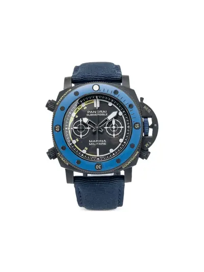 Panerai Submersible Forze Speciali 47mm, Pre-owned Chronograph Automatic Watch 28072543 (arb315)