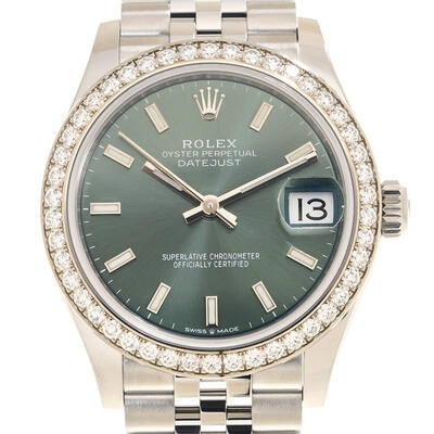 Rolex Datejust 31 Automatic Diamond Ladies Watch 278384GNSJ (arb7036)
