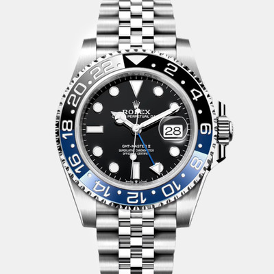 Rolex Black Stainless Steel GMT Master II Automatic Men's Wristwatch 40 mm, Article No: 1110816 (black, arb9226)