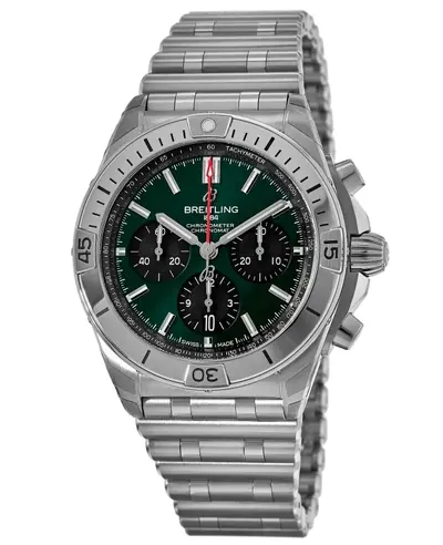Breitling Chronomat B01 42 AB0134101L2A1 (green, arb11385)
