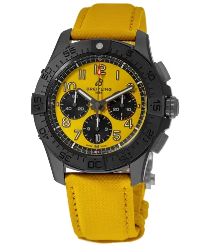Breitling Avenger B01 Chronograph 44 Night Mission Automatic Yellow Dial - SB0147101I1X1 (yellow, arb12703)
