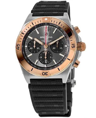 UB0134101B1S1 Breitling Chronomat B01 42 Automatic Chronograph Grey Dial (arb12752)