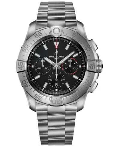Breitling Super Avenger 46 Automatic Chronograph - eb0148101b1e1 (black, arb11623)