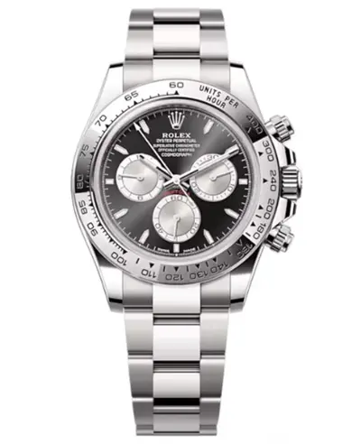 Rolex Cosmograph Daytona White Gold Black and Steel Dial M126509-0001 (black, arb12194)