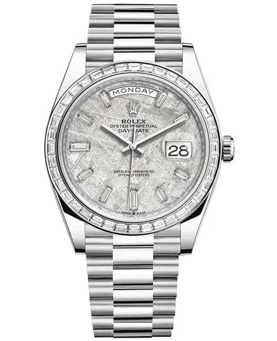 Rolex Day Date 40 Platinum - Model M228396TBR-0027 (arb12318)