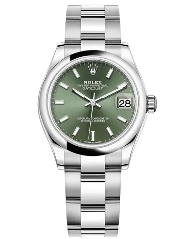 Rolex Datejust 31 Stainless Steel Mint Green Dial Women's Watch Model m278240-0011 (green, arb12335)