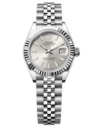 Rolex Lady Datejust 28mm Silver Dial - Model M2791740005 M279174-0005 (arb12443)