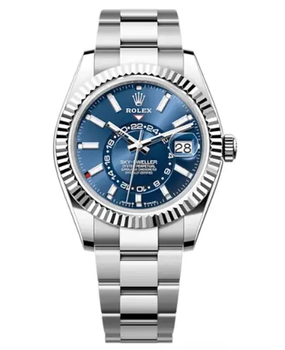 Rolex Sky-Dweller Model M336934-0005 White Rolesor Blue Dial (blue, arb12484)