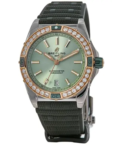 Breitling Super Chronomat Automatic 38 Green Dial Women's Watch u17356531l1s1 (green, arb12739)