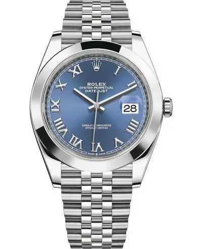 Rolex Datejust Men's Watch Model M126300-0018 Blue Dial Jubilee (blue, arb12122)