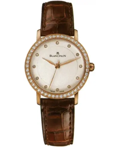 Blancpain Villeret Automatic Women's Watch 6102.2987.55 - Brand New Authentic 6102-2987-55 (arb11048)