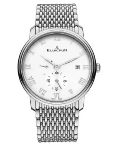 Blancpain Villeret Power Reserve Mechanical Men's Watch Model 6606-1127-MMB (white, arb11077)