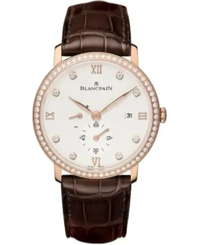 Blancpain Villeret Power Reserve Mechanical Men's Watch 6606-2987-55B (arb11078)