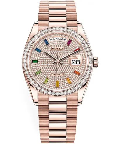 Rolex Day-Date 36mm Women's Watch - Model M128345RBR-0042 (arb12257)