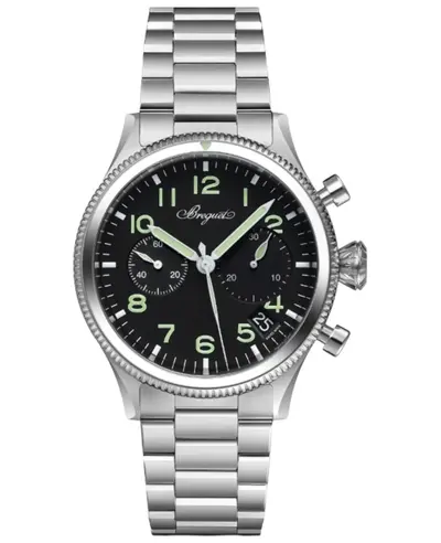 Breguet Type 20 Chronograph - Model 2057ST/92/SW0 (black, arb9651)