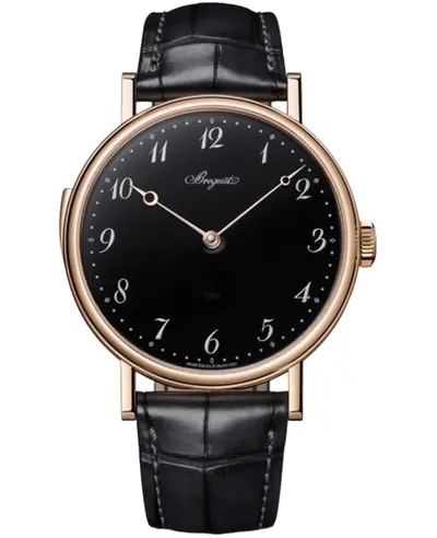 Breguet Classique 7637br/2n/9zu Manual Winding Rose Gold Black Dial Men's Watch (black, arb11148)