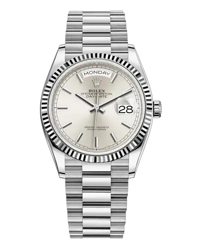 Rolex Day-Date Model M128239-0005 White Gold 70-Hour Power Reserve Watch (arb12251)