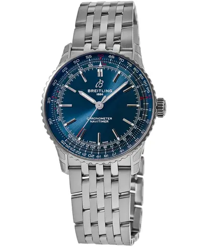 Breitling Navitimer Automatic 41 Blue Dial Steel Men's Watch A17329161C1A1 (blue, arb11267)