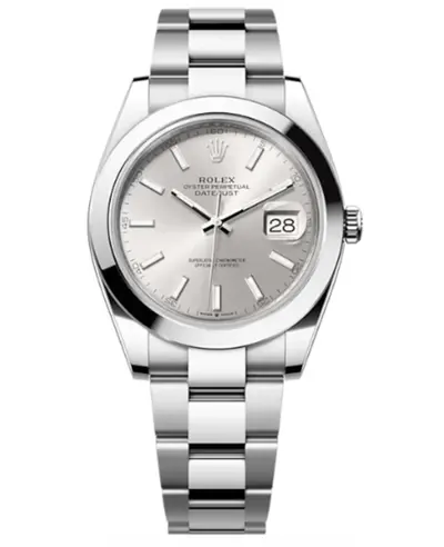 Rolex Datejust 41 Stainless Steel Silver Dial Men's Watch, Model M126300-0003 (arb12110)
