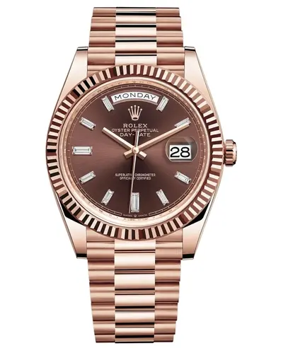 Rolex Day-Date 40 'Chocolate Dial' Model M228235-0003 (arb12285)
