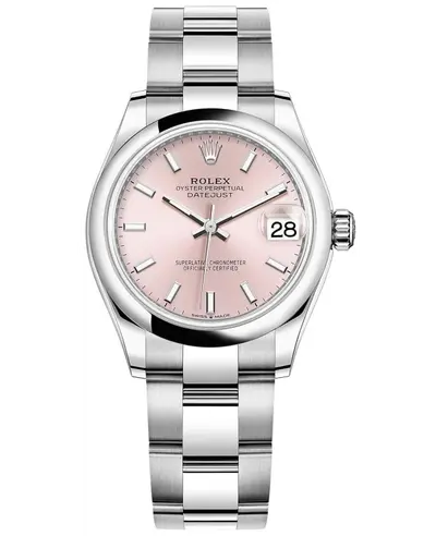 Rolex Datejust 31 Stainless Steel Pink Dial Women's Watch Model M278240-0007 (pink, arb12332)