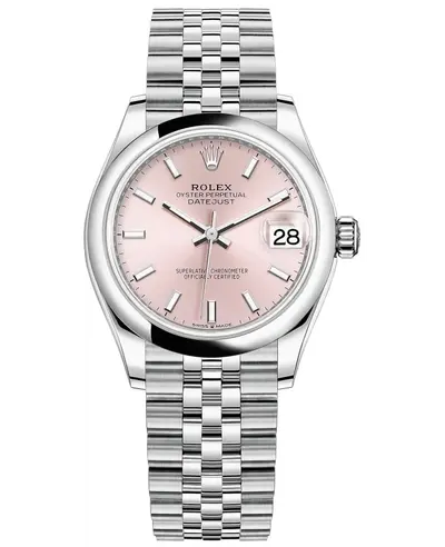Rolex Datejust 31 Stainless Steel Pink Dial Women's Watch - Model M278240-0008 (pink, arb12333)
