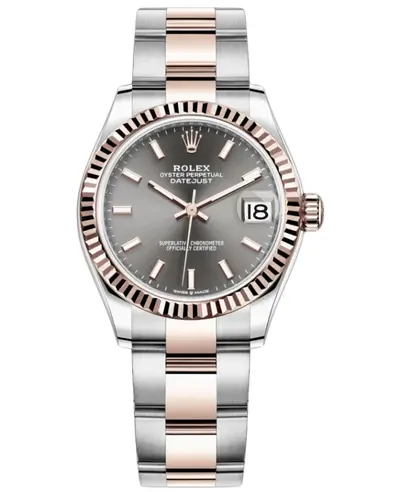 Rolex Datejust 31 Stainless Steel Rose Gold - Model M278271-0017 (arb12352)